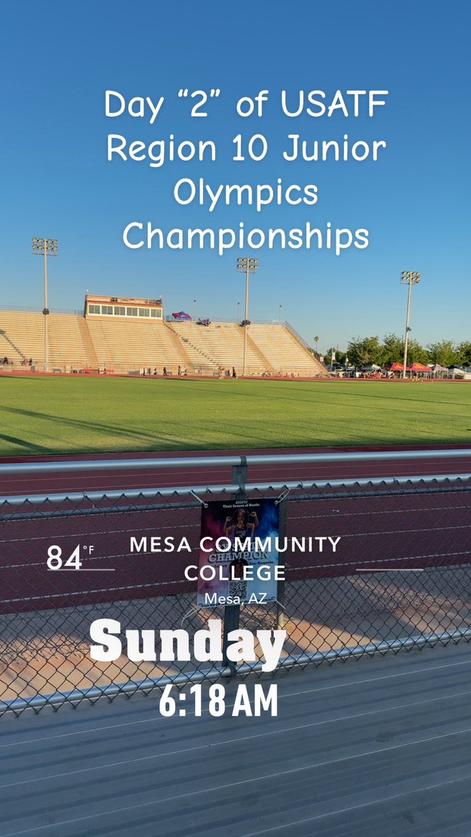 Luis Martinez (@luis_hankshs) on Twitter photo Summer, Jacob, and Zerach qualified and have competed in the USATF Region 10 Junior Olympics Championships in Mesa, AZ this weekend. Glad to have been able to accompany them. Go Knights! 🛡️⚔️
#KingdomOfChampions
<a href="/HanksXC_TF/">@HANKS Cross and Track</a> <a href="/HanksGutierrez/">Danny Gutierrez</a> <a href="/Coach_Veliz/">Coach Scott Veliz</a> <a href="/HanksAthletics/">THE KINGDOM ATHLETICS</a> Summer, Jacob, and Zerach qualified and have competed in the USATF Region 10 Junior Olympics Championships in Mesa, AZ this weekend. Glad to have been able to accompany them. Go Knights! 🛡️⚔️
#KingdomOfChampions
<a href="/HanksXC_TF/">@HANKS Cross and Track</a> <a href="/HanksGutierrez/">Danny Gutierrez</a> <a href="/Coach_Veliz/">Coach Scott Veliz</a> <a href="/HanksAthletics/">THE KINGDOM ATHLETICS</a>