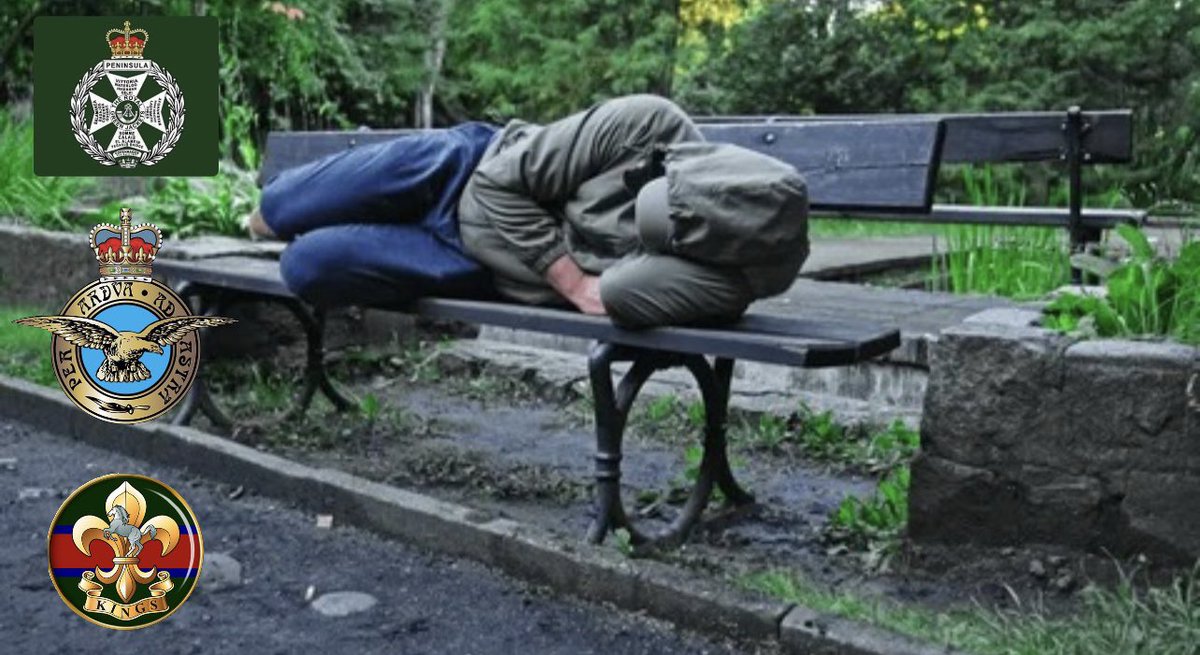 We have been working with three different homeless veterans in Liverpool this week all with a range of complex needs, involving addiction and complex mental health including PTSD.  All three cases where street homeless during our first contact, not sofa surfing.