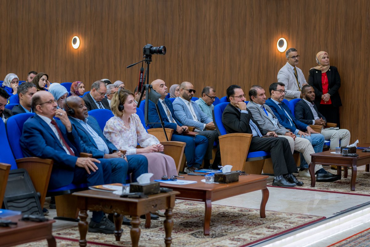 UNinLibya's tweet image. Today, the DSRSG/RC/HC Aeneas Chuma attended the launch of Phase III of the Jusoor Project with NESDB and @UNDPLibya , supporting youth with disabilities in accessing training and employment opportunities. A vital step toward inclusive development and labor market integration in…