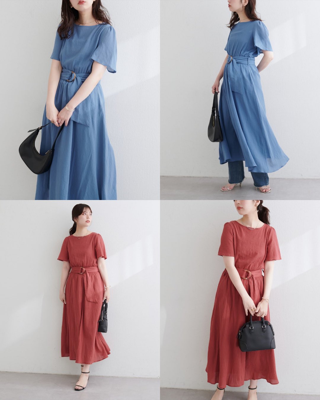 ナチュラルクチュール　セットアップ natural couture（ナチュラルクチュール）の「とろみサテン