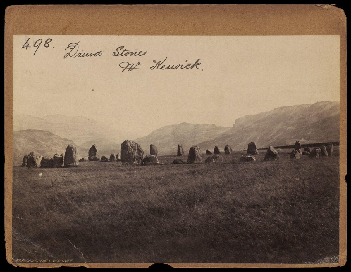 ‘Druid Stones near Keswick’ by Francis Frith