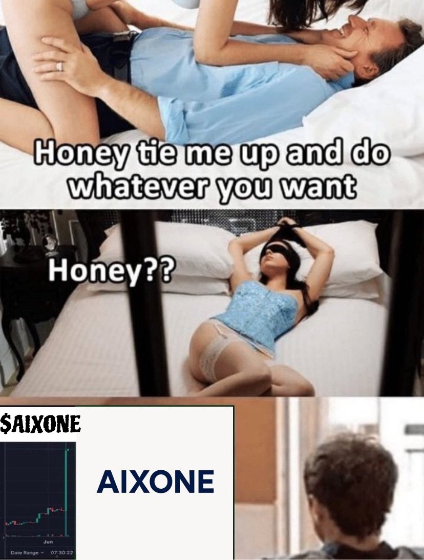 JessyMi_'s tweet photo. @Aixoneofficial My meme submission hope you love this 
Am sorry babe I need more $AIXONE to succeed in this trade 
LFG 🚀🚀 $AIXONE
Tags 
@Duday 
@calebmclaughlin https://t.co/muaKIhEjke