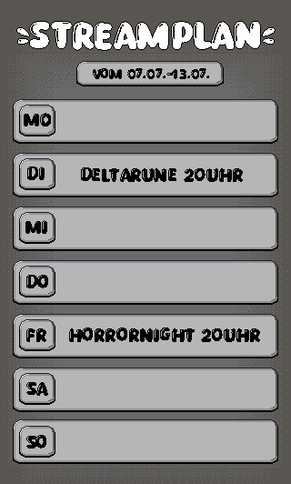 Streamplan für die Woche :D twitch.tv/shawngesellgam…