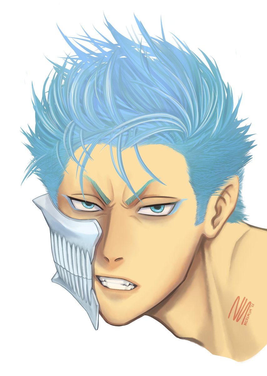 NickoMeter369's tweet photo. #BLEACH #Espada #GrimmjowJaeggerjaques #fanart  #Arrancar Hire Me 🥲🥲🥲 https://t.co/kqM2t3L2V8