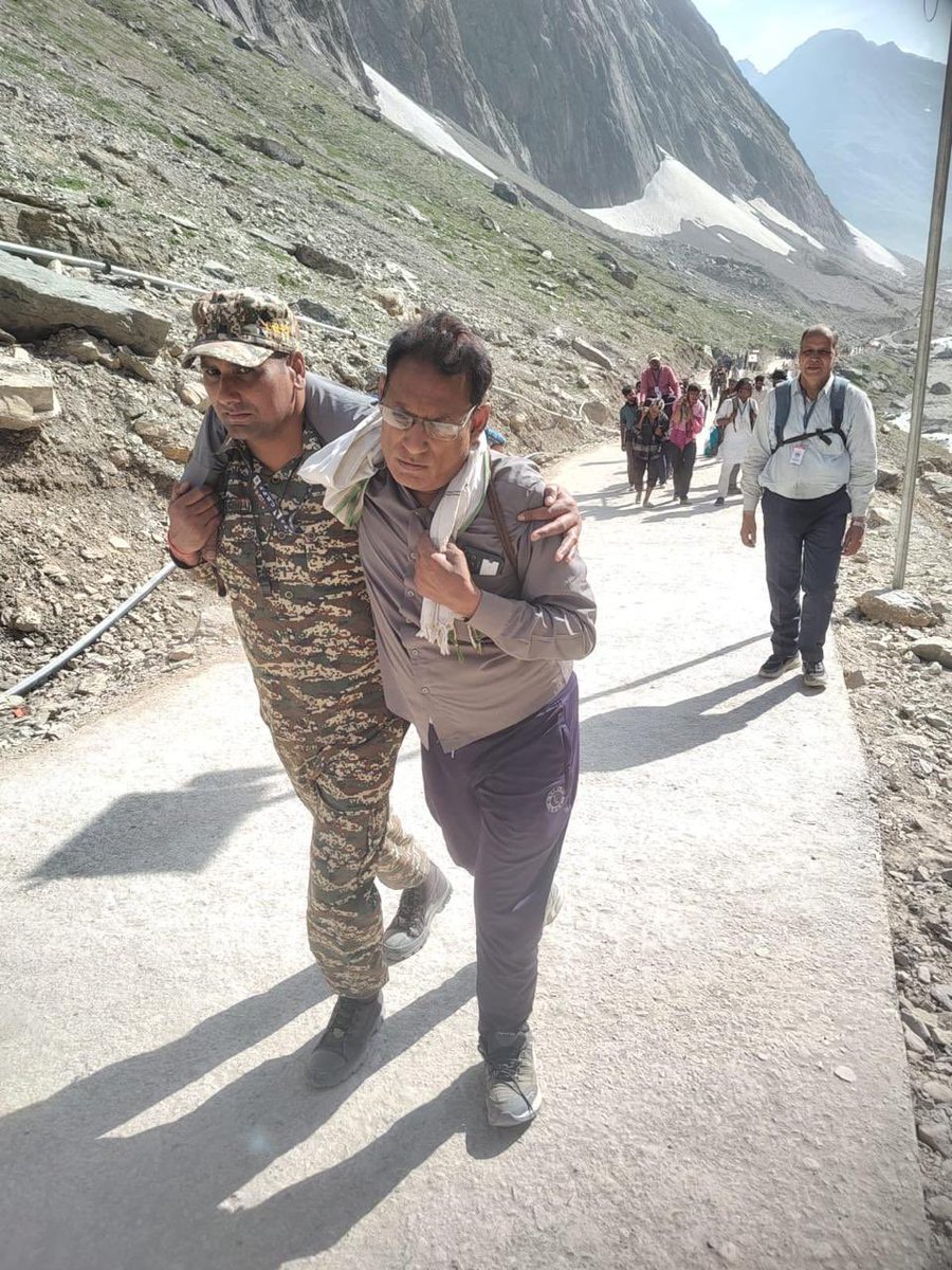 Safety &amp; Support to the people.  <a href="/crpfindia/">🇮🇳CRPF🇮🇳</a>