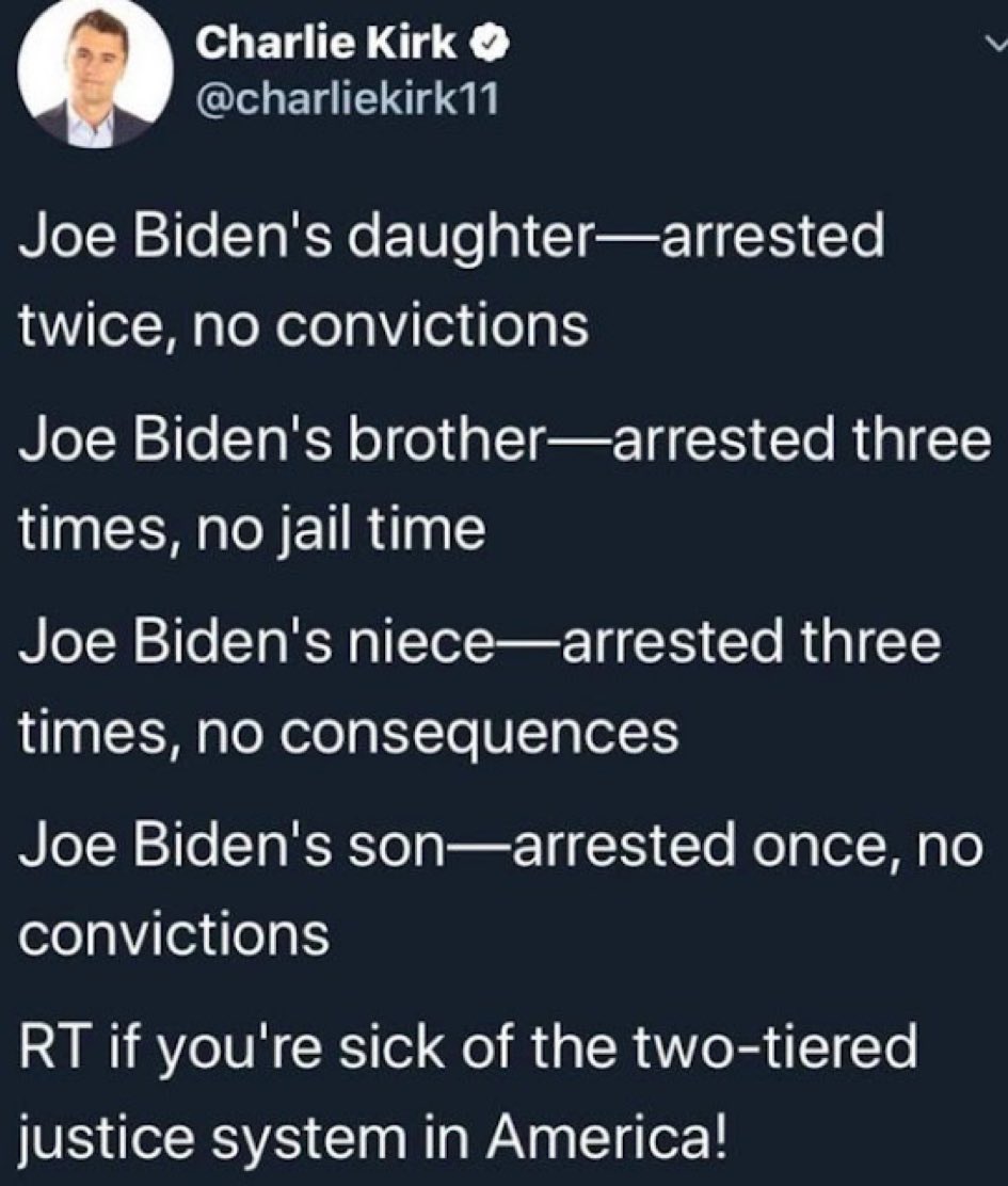 Rules for thee, but not for me.