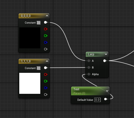 printf_Kei's tweet photo. カーブの値をマテリアルの同名パラメーターに流せるの知らなかった。
#ue5 #ue5study https://t.co/TDlBtsojIK