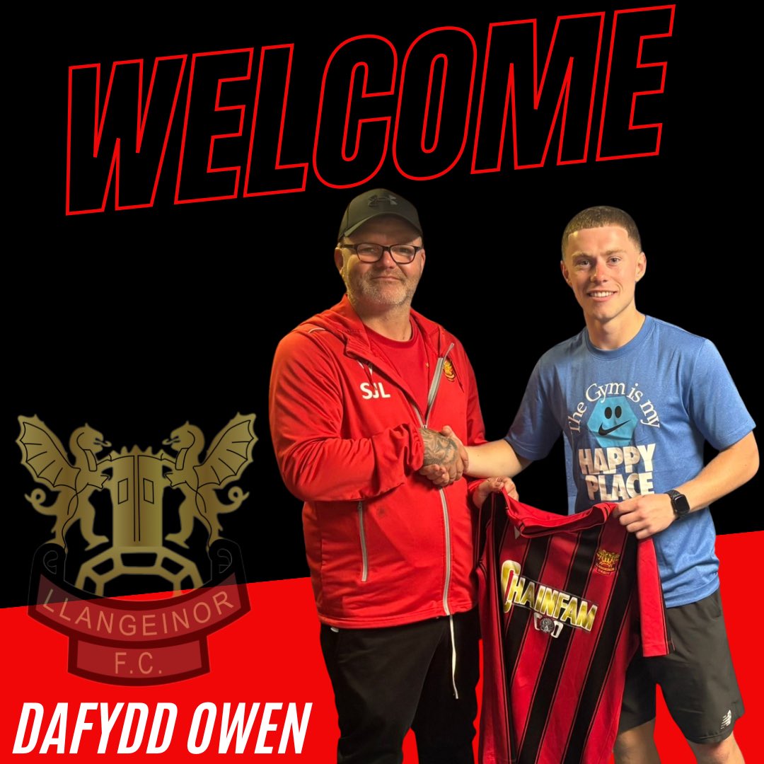 Llangeinor FC (@llangeinorfc) on Twitter photo ๐ง๐ฟ๐ฎ๐ป๐๐ณ๐ฒ๐ฟ ๐ก๐ฒ๐๐ ๐จโ๏ธ
Llangeinor is delighted to announce the signing of Dafydd Owen.
Daf joins from Cymru South club Trefelin & has played at that level for a number of years. So as you can imagine this is a massive signing for the football club.
Welcome Dafโค๏ธ๐ค ๐ง๐ฟ๐ฎ๐ป๐๐ณ๐ฒ๐ฟ ๐ก๐ฒ๐๐ ๐จโ๏ธ
Llangeinor is delighted to announce the signing of Dafydd Owen.
Daf joins from Cymru South club Trefelin & has played at that level for a number of years. So as you can imagine this is a massive signing for the football club.
Welcome Dafโค๏ธ๐ค