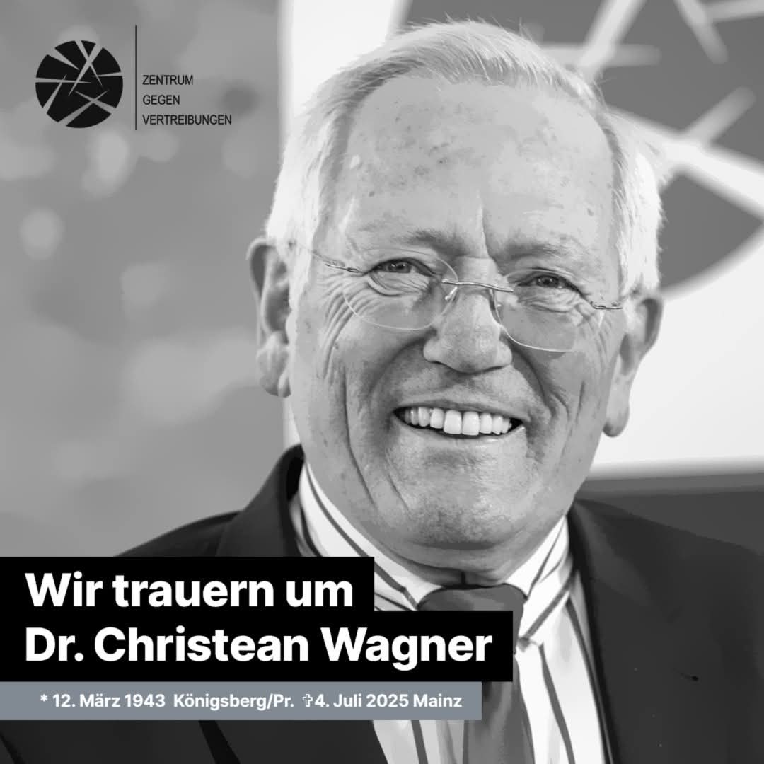 Wir trauern um  einen weitsichtigen Vordenker und einen beharrlichen Kämpfer für Recht und Gerechtigkeit, einen echten Freund der deutschen Heimatvertriebenen, deren Schicksal der 1943 in Königsberg/Pr. geborene Ostpreuße teilte.