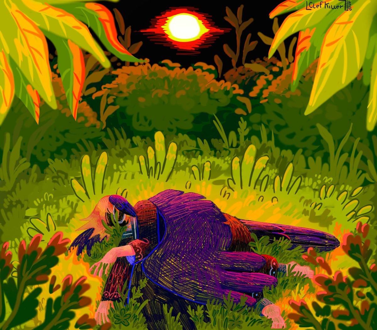 ClefKiller's tweet image. Attack for Outl4w!!

#artfight #artfight2025