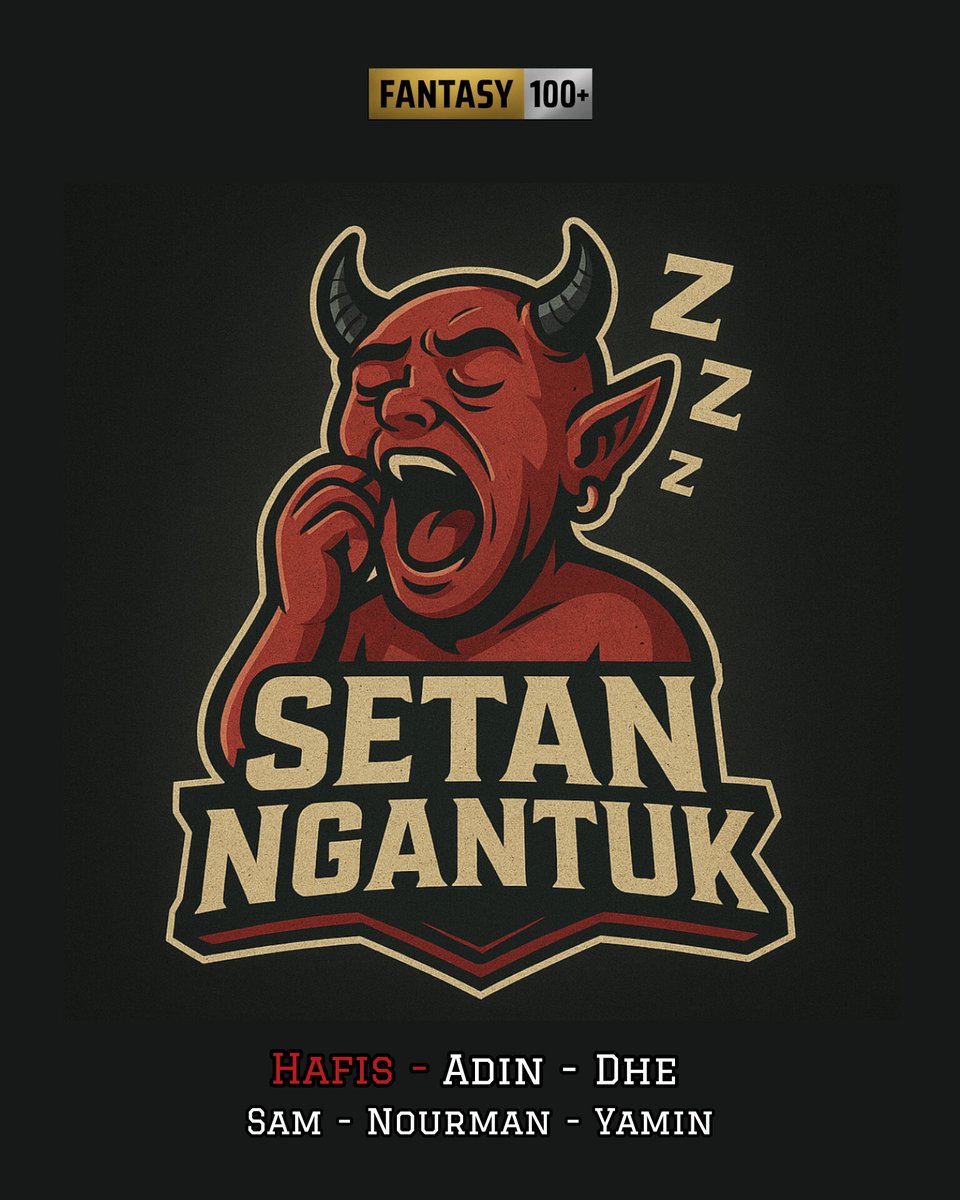 Jacob Kai Murphys (@superfiiish) on Twitter photo PROUDLY PRESENT
SETAN NGANTUK #FANTASY100+
Tim dari Zona Degradasi akan berjuang lagi musim ini, tambahan Marquee Player <a href="/adinislamy/">Adin 🇮🇩</a> akan menjadi nilai + dalam tim ini
<a href="/Dhedaisy/">Dhe</a> <a href="/sayaanakmamah/">Sam</a> <a href="/nourmantunjung/">nourman tunjung</a> <a href="/yamin_sy0613/">Mochi United</a> <a href="/adinislamy/">Adin 🇮🇩</a> <a href="/Superfiiish/">Psychopath</a>
Good Luck & Have Fun
😈😴 PROUDLY PRESENT
SETAN NGANTUK #FANTASY100+
Tim dari Zona Degradasi akan berjuang lagi musim ini, tambahan Marquee Player <a href="/adinislamy/">Adin 🇮🇩</a> akan menjadi nilai + dalam tim ini
<a href="/Dhedaisy/">Dhe</a> <a href="/sayaanakmamah/">Sam</a> <a href="/nourmantunjung/">nourman tunjung</a> <a href="/yamin_sy0613/">Mochi United</a> <a href="/adinislamy/">Adin 🇮🇩</a> <a href="/Superfiiish/">Psychopath</a>
Good Luck & Have Fun
😈😴