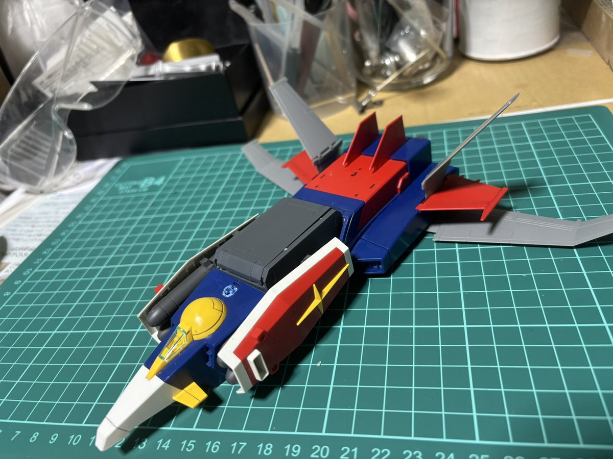 なんとかくっついたー
#ガンプラ #Gアーマー