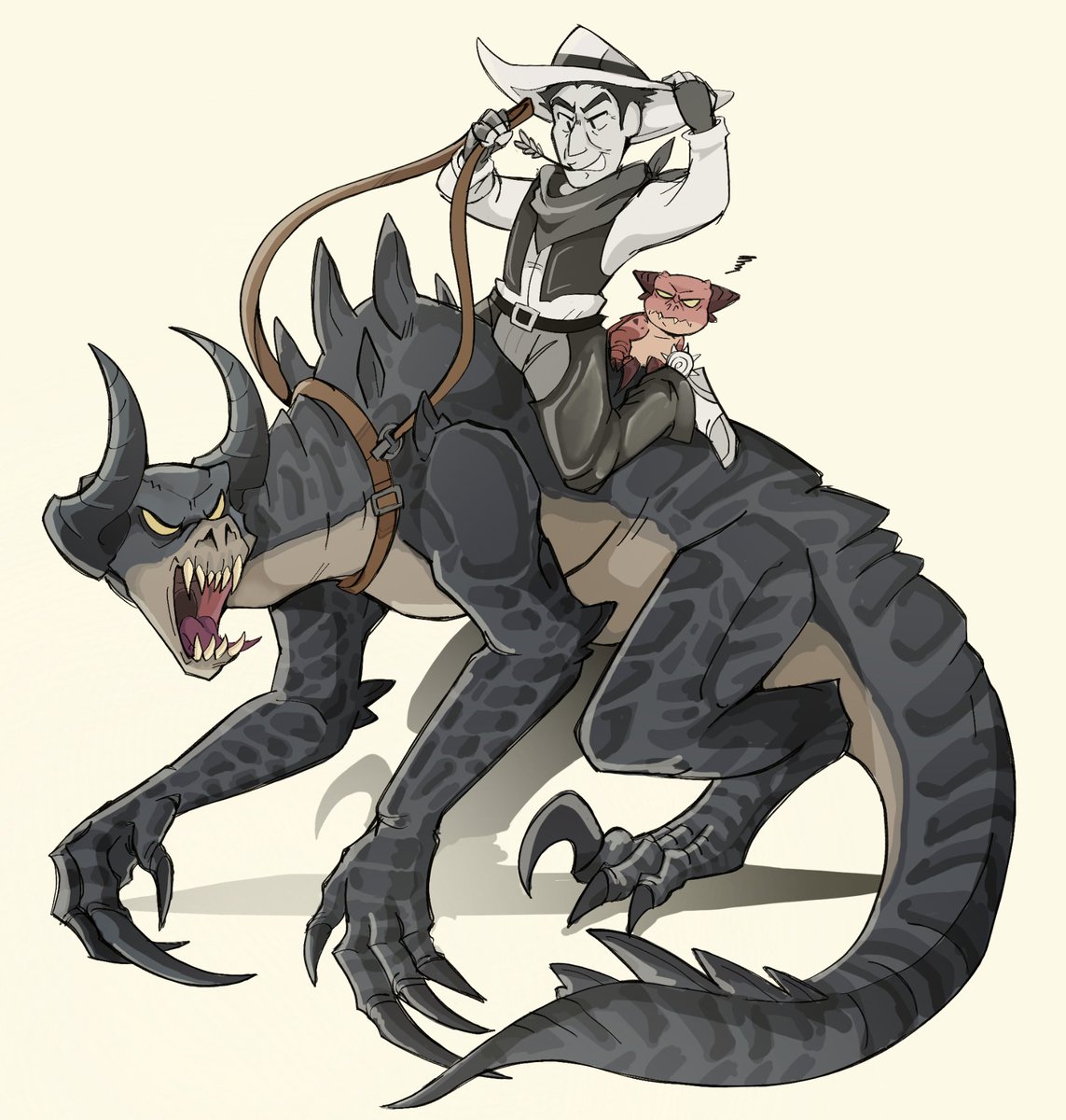 SketchyVillain's tweet image. Ride em Cowboy ! 
#Fallout #Falloutnewvegas