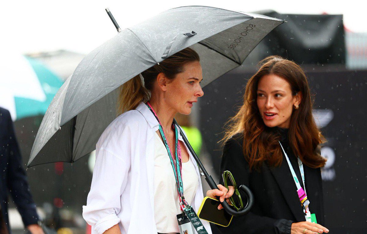 fergusonsfiles's tweet image. rebecca ferguson at the F1 grand prix of great britain today in england