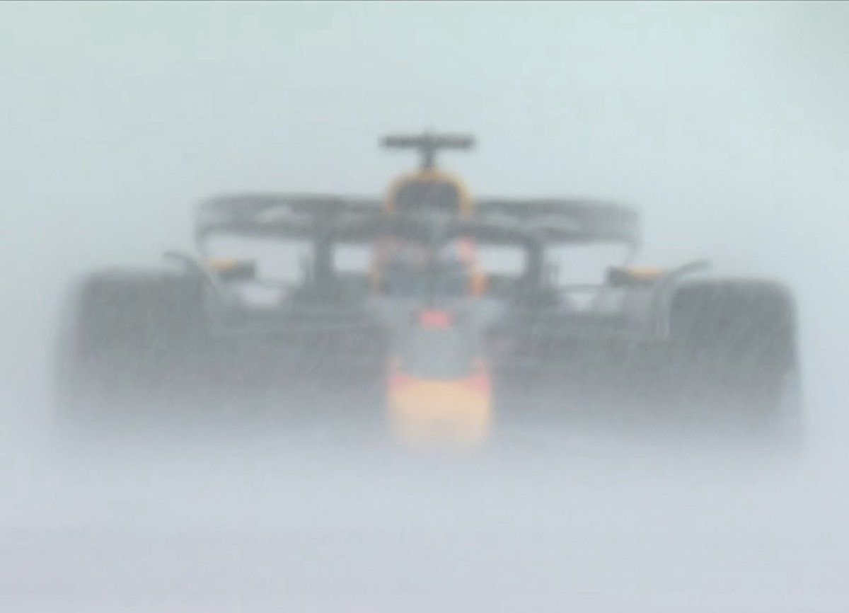 It really was a tad rainy