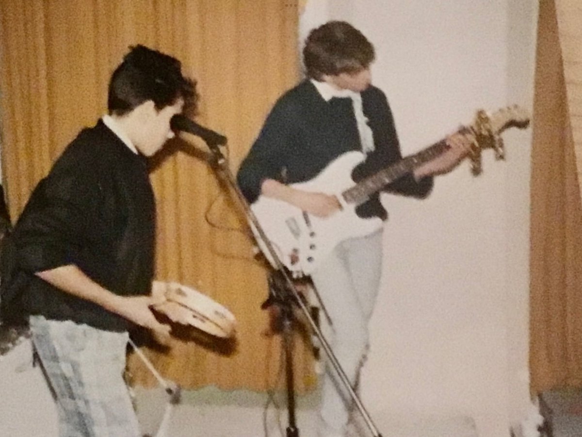 Happy birthday Paul. We’ve come a long way from Huntington School youth club. Have a great day x….