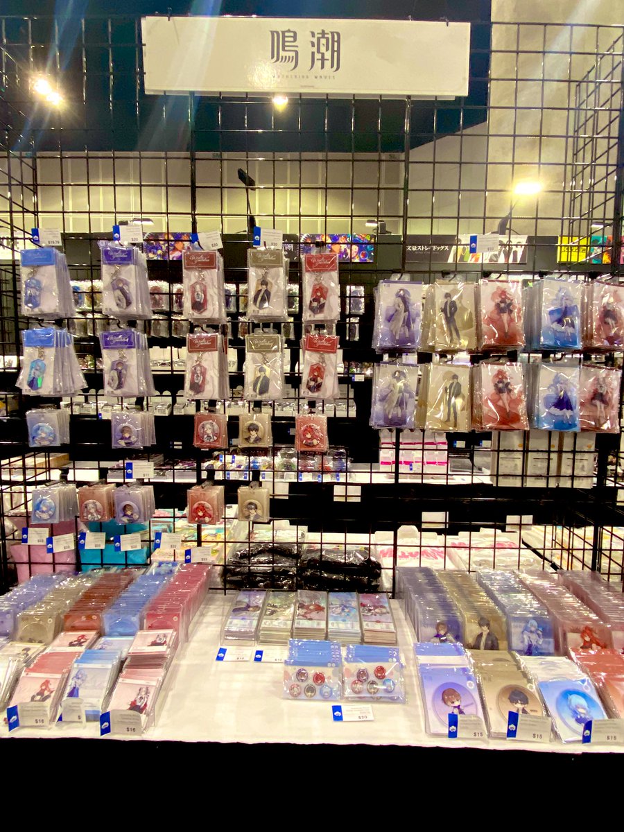 AnimateUSA's tweet image. #AX2025 LAST DAY🎊
The animate Group Booth (#SH504) is open and stocked with tons of exclusive anime goods🎉🎉
Start your day with us—we're ready for you ✨
#WutheringWaves #WuWa #鳴潮