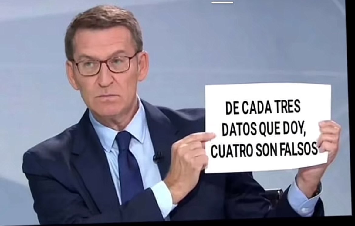 maestre1954 (@maestre1954) on Twitter photo <a href="/NunezFeijoo/">Alberto Núñez Feijóo</a> ¿Sabías quién era Marcial Dorado?
¿Sabías quién era M.Rajoy?
¿Sabías que Casado dijo la verdad?
¿Sabes que eres un embustero? <a href="/NunezFeijoo/">Alberto Núñez Feijóo</a> ¿Sabías quién era Marcial Dorado?
¿Sabías quién era M.Rajoy?
¿Sabías que Casado dijo la verdad?
¿Sabes que eres un embustero?
