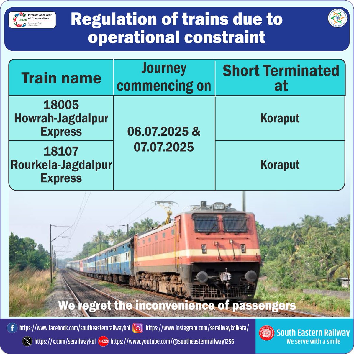 #ser #indianrailways
#ekbharatshreshthabharat