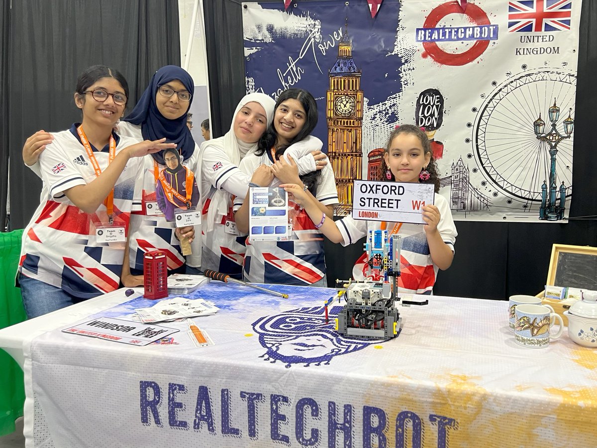 RealTechBot (@realtechbot) on Twitter photo After four years of hard work, dedication, and passion, our journey has reached a historic milestone. We have been crowned First Lego League World Champions in Florida
Thank you to everyone who believed in us and supported us: <a href="/rafyouthengage/">RAF Youth STEM Team</a> <a href="/numbots/">NumBots (Rusty) 💎</a> <a href="/cgchirp/">Content Guru</a>
<a href="/FLLUK/">FIRST LEGO League UK and Ireland</a> After four years of hard work, dedication, and passion, our journey has reached a historic milestone. We have been crowned First Lego League World Champions in Florida
Thank you to everyone who believed in us and supported us: <a href="/rafyouthengage/">RAF Youth STEM Team</a> <a href="/numbots/">NumBots (Rusty) 💎</a> <a href="/cgchirp/">Content Guru</a>
<a href="/FLLUK/">FIRST LEGO League UK and Ireland</a>