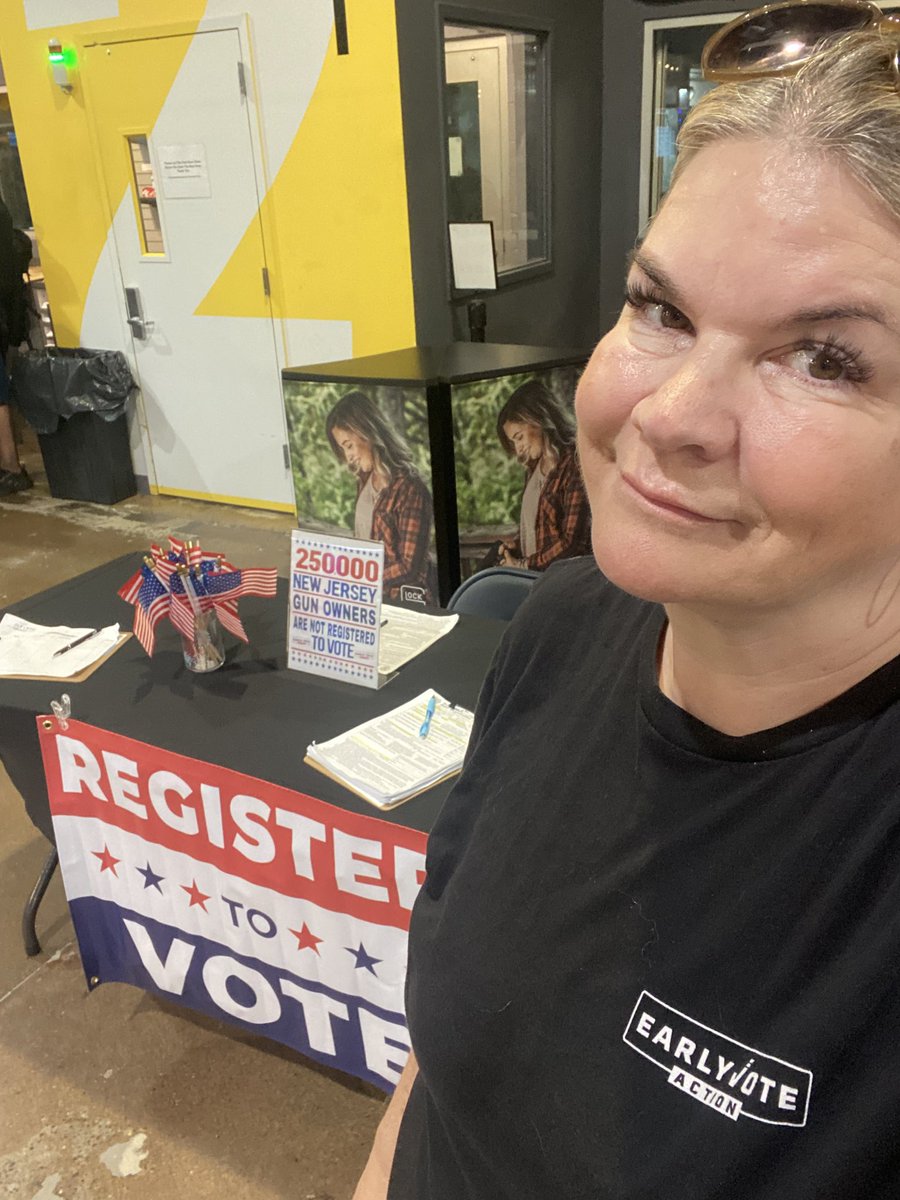 TheRedBlonde's tweet image. Registering Gun Owners to Vote Today! Send your unregistered friends and family to RTSP in Union, NJ today!
@ScottPresler
@rtsponline
@Saveamericasue
@MichaelCasey_