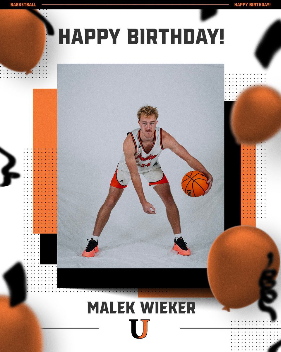 Jamestown_MBB's tweet image. Help us wish our guy, Malek Wieker, a very happy birthday today!🎉
#GoJimmies🟠⚫️