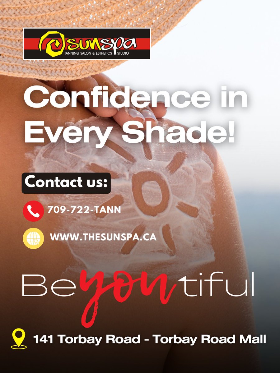 SunspaThe's tweet image. ✨ Confidence in Every Shade! ✨
At The Sunspa, every tan is a boost of confidence. Whether you’re going for a golden glow or deep bronze, we’ve got the perfect shade to make you feel beyoutiful. 

#BeYOUtiful #SunspaGlow #ConfidenceInEveryShade #TanWithUs #RadiantSkin