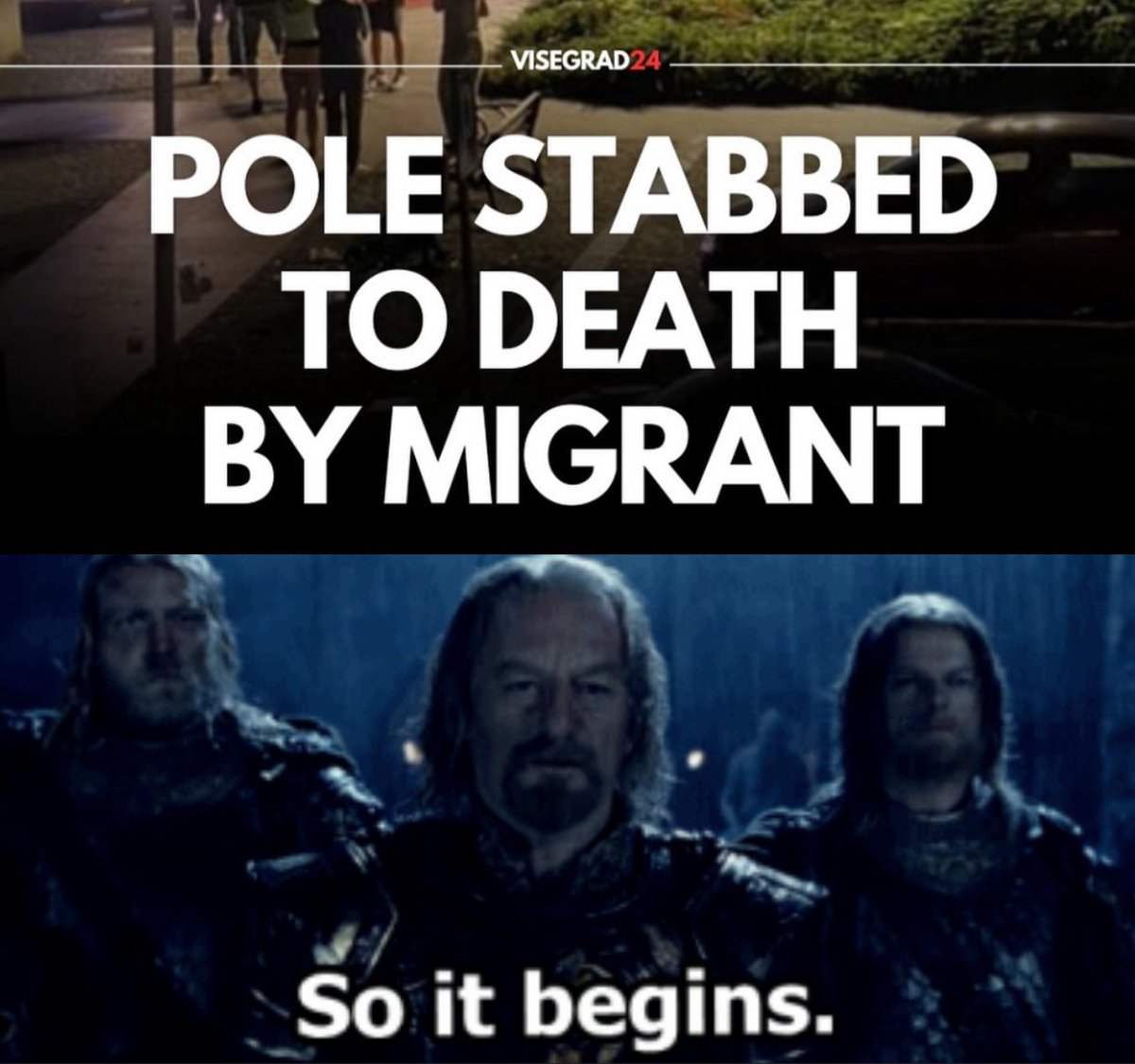The Polish government is allowing migrants through its German border. 

The final European stronghold has been breached.