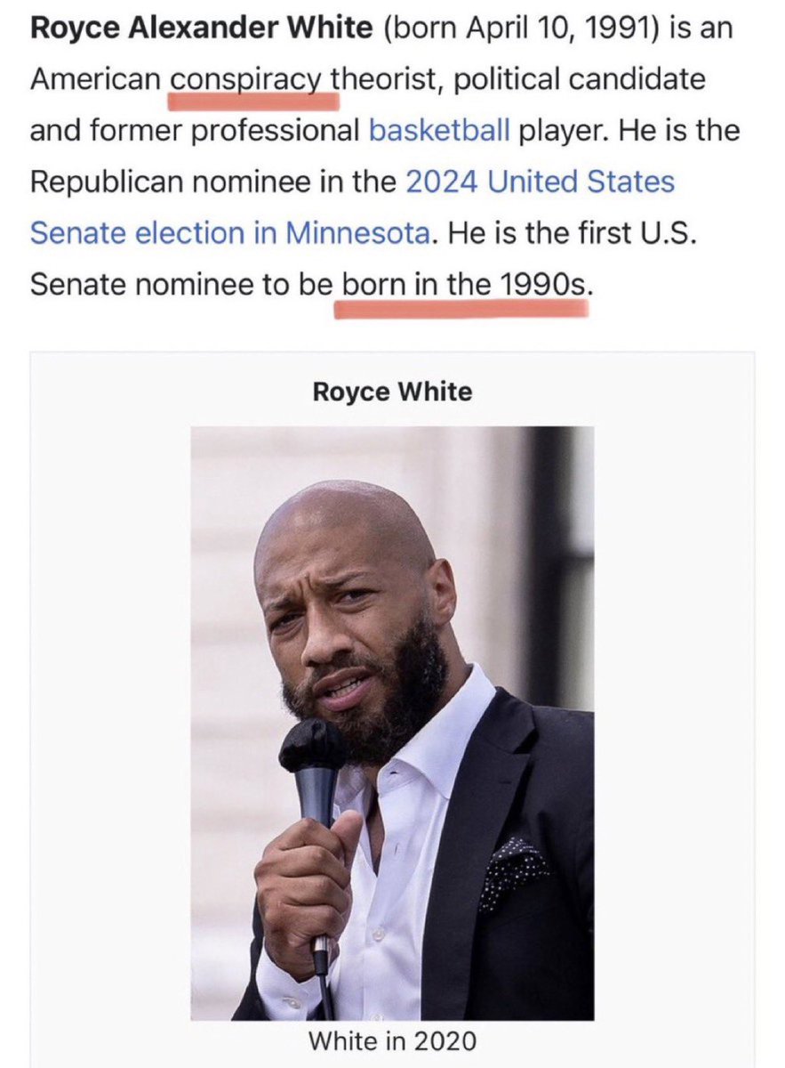 I’m the last person they want in the U.S. Senate. The smear campaigns, whisper campaigns and lawfare will be huge.

Royce White for U.S. Senate MN 2026
Border, Debt, Forever Wars!