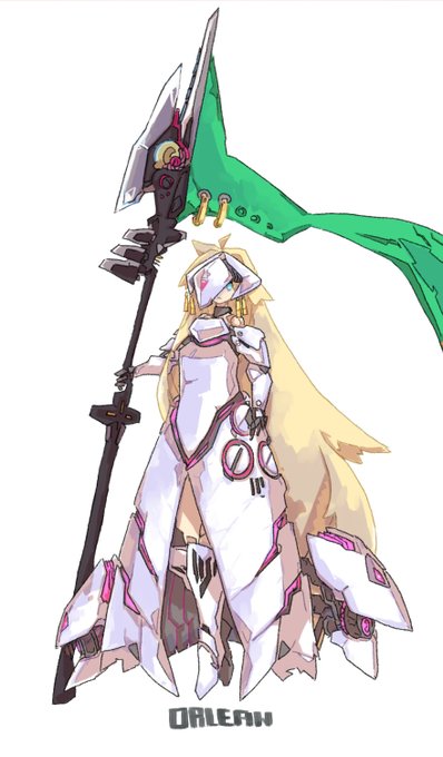 コミケまで色んなアリスと人形達紹介⑥
聖少女「オルレアン人形」
または仏蘭西人形。重騎士前衛タイプ。 #東方Project 