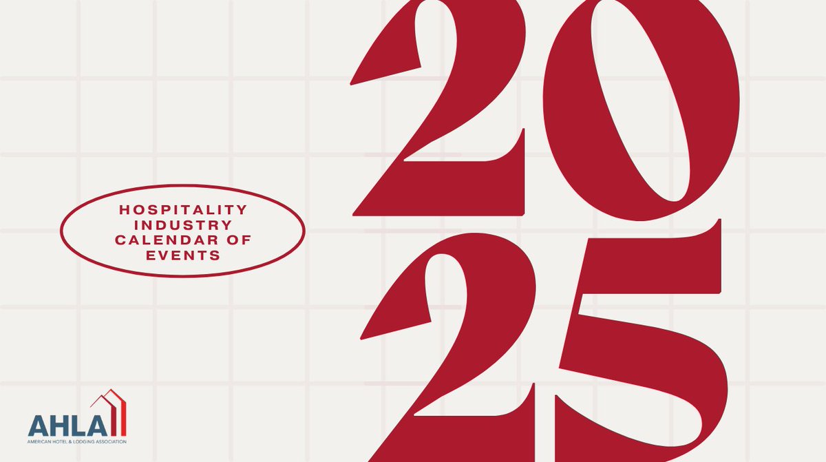 The year is halfway over, but there are still plenty of great hospitality events ahead! AHLA's event calendar is the hospitality industry's one-stop shop for quickly browsing industry events: hubs.ly/Q03vr6Hj0 

Hosting an in-person event? ➡️ Submit it here: