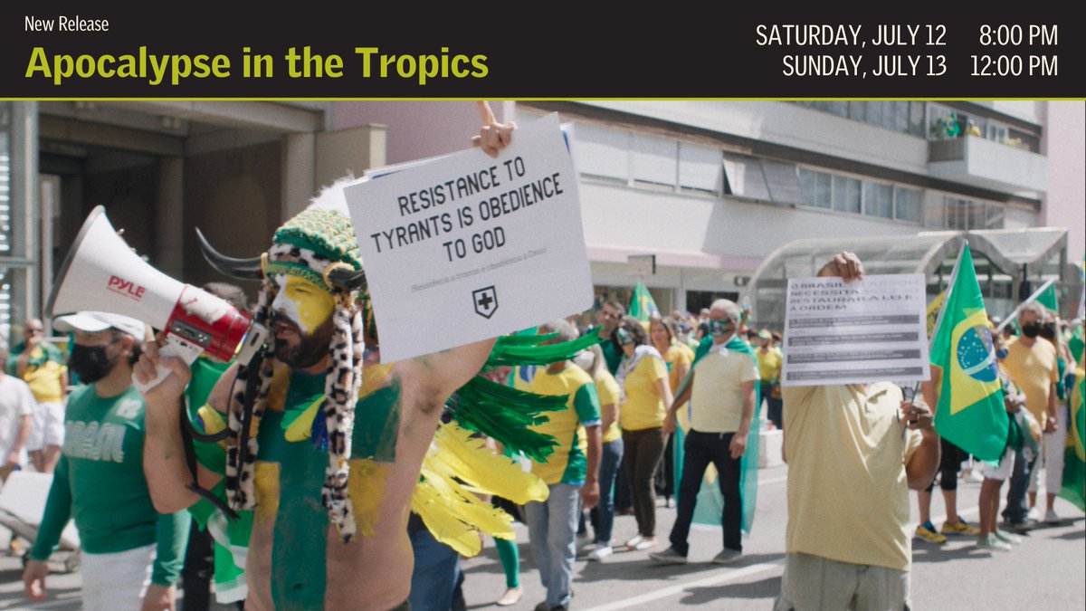 APOCALYPSE IN THE TROPICS investigates the grip Christian leaders hold over politics in Brazil &amp; chronicles the profound role the evangelical movement has played in the recent political turmoil and grapples with the apocalyptic theology that drives the movement.