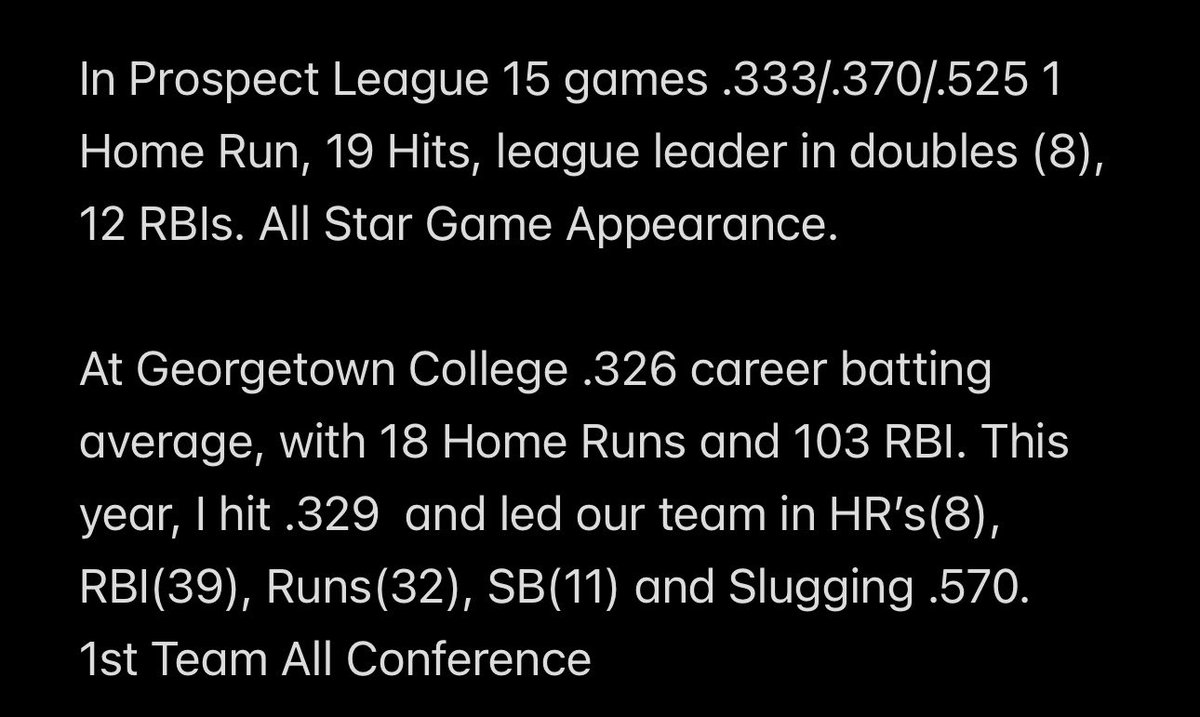 Jchappy_02's tweet image. Jarrett Chapman - 6’0 195 lbs R/R
UTL (Primary Position 2B/SS)
Seeking Professional Baseball Opportunities.
@NAIABall