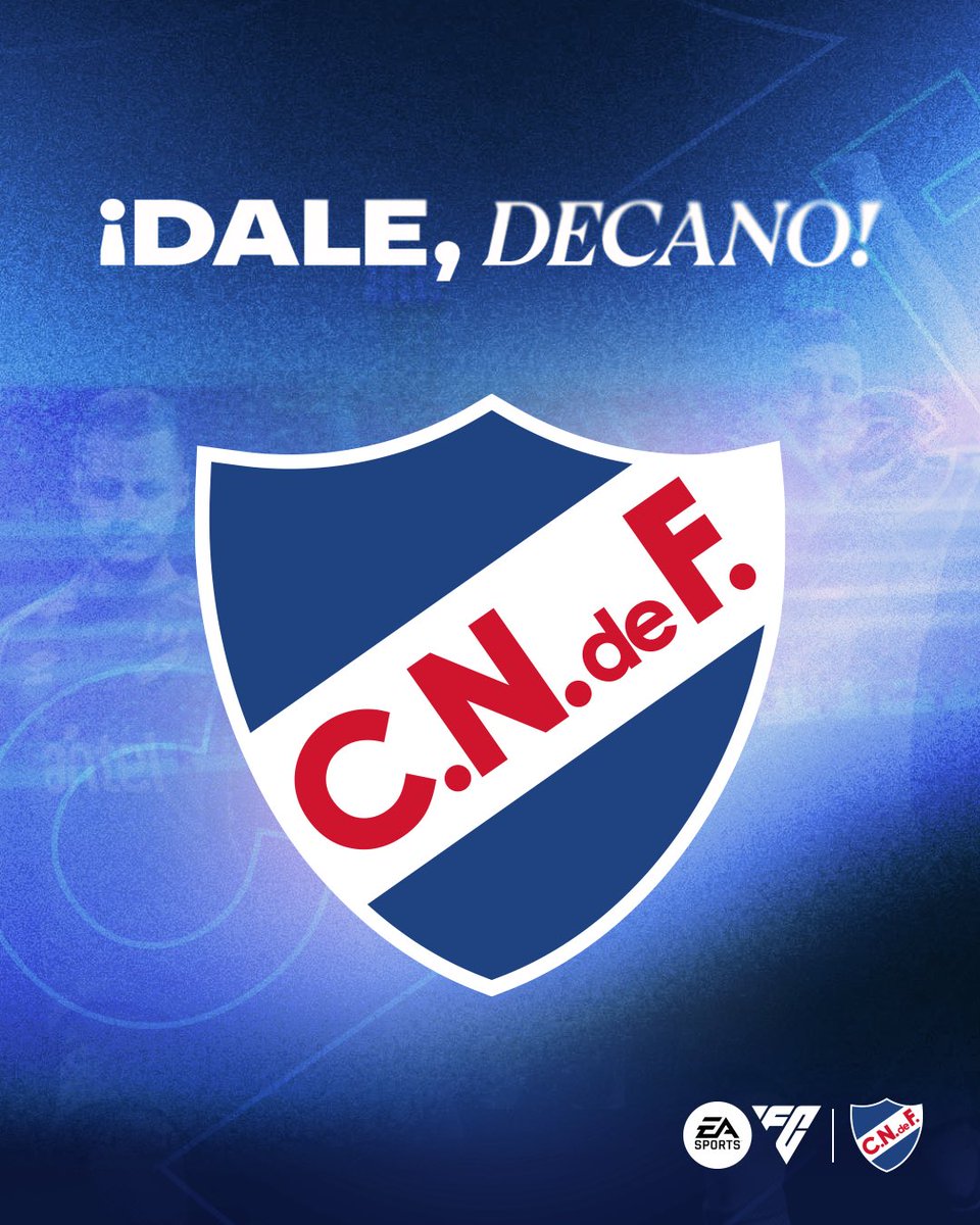 ¡Vamos, @nacional! 💙
 A seguir haciendo historia, amado Decano.