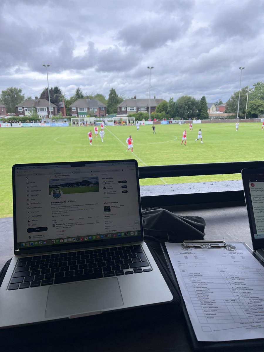 Seth Boardman (@sethb_media) on Twitter photo BAMBER BRIDGE VS FLEETWOOD TOWN โ
๐จ๐ป
First pre season game done for <a href="/BamberBridgeFC/">Bamber Bridge FC</a> ๐๐ป Despite the result good day, seeing the new players and some new graphics and the new incredible Home Kit
#UpTheBrig #Sports #Graphic #Design #Pre #Season #New BAMBER BRIDGE VS FLEETWOOD TOWN โ
๐จ๐ป
First pre season game done for <a href="/BamberBridgeFC/">Bamber Bridge FC</a> ๐๐ป Despite the result good day, seeing the new players and some new graphics and the new incredible Home Kit
#UpTheBrig #Sports #Graphic #Design #Pre #Season #New