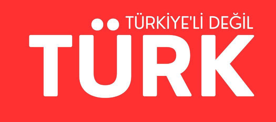 Türkiyeli değil Türk'üz!
