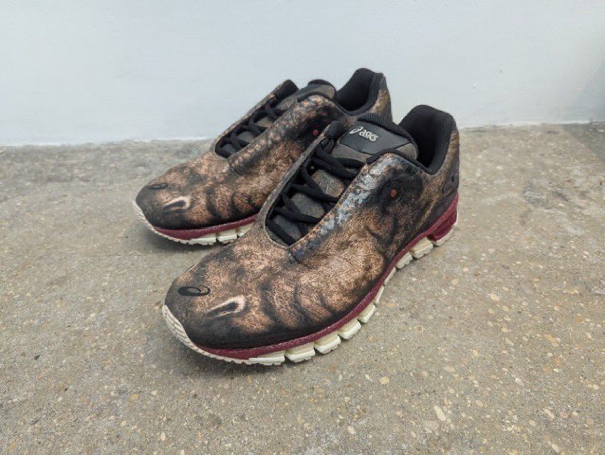 doublet x Asics 26SS 恐竜の上顎を再現した『Gel-Quantum 360 I』が 
