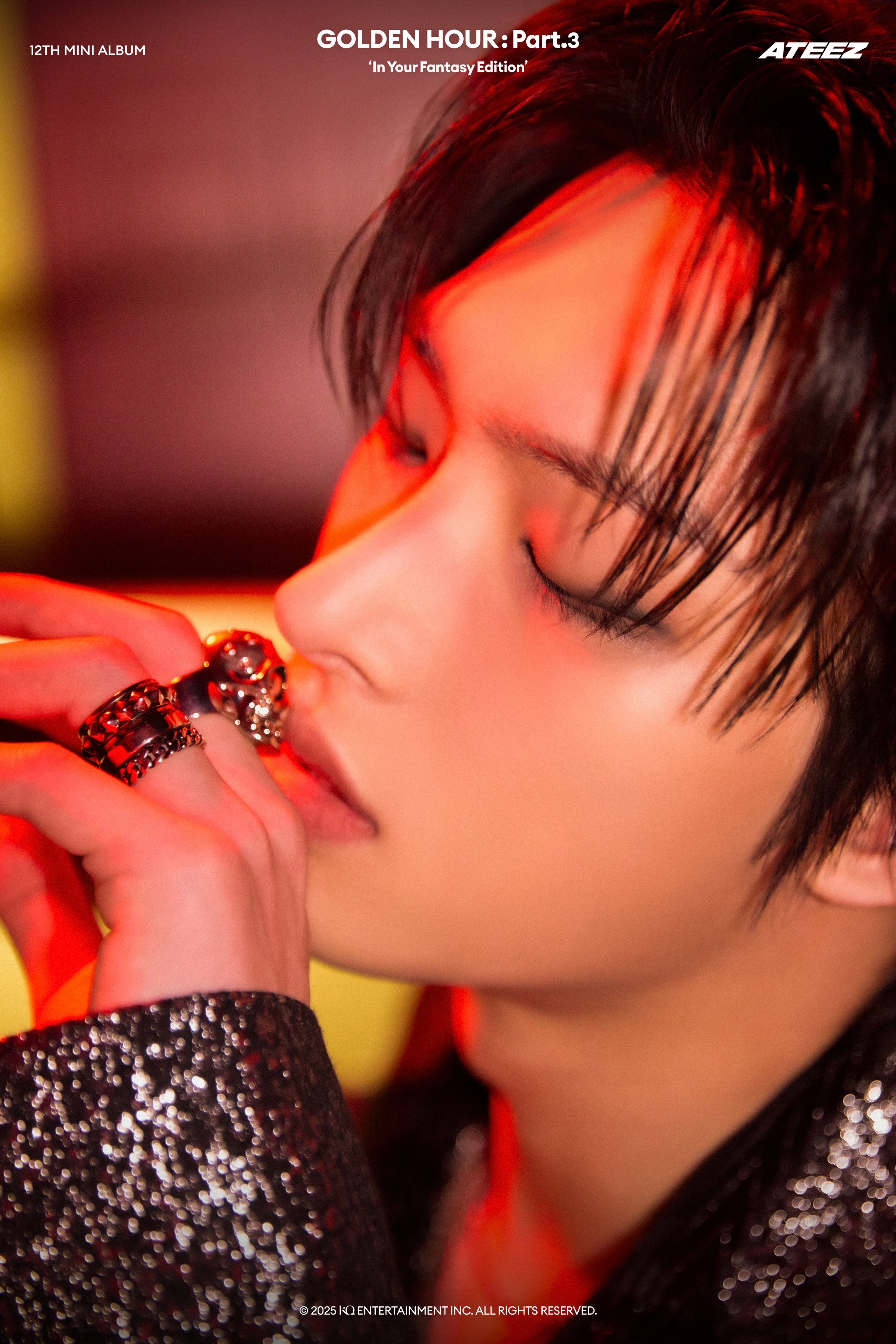ATEEZ ミンギ GH3 lN YOUR FANTASY edition ATEEZ - 12th Mini Album GOLDEN HOUR Part 3 In Your Fantasy