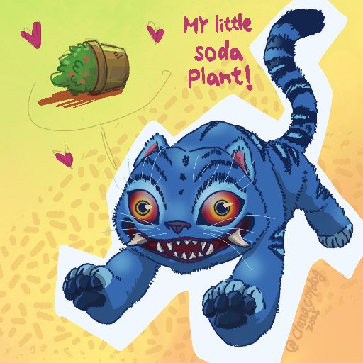 Drew the tiger! He is my favorite 🥹🥹🥹
#KPOPDEMONHUNTERS #derpytiger #獵魔女團