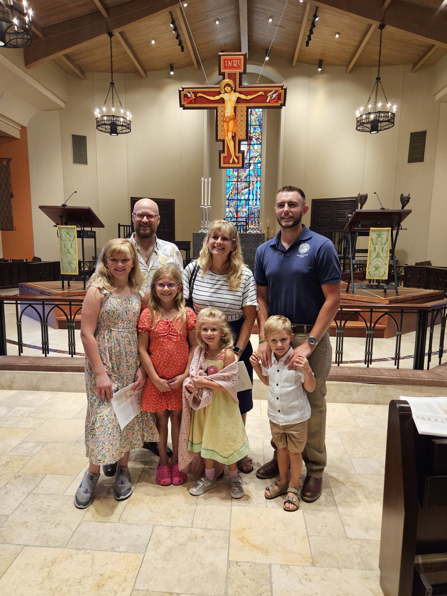 RuralLutheran's tweet image. What a terrific joy and surprise to have a mini Concordia Seminary St. Louis reunion at St. John Lutheran in Wheaton, IL this morning!