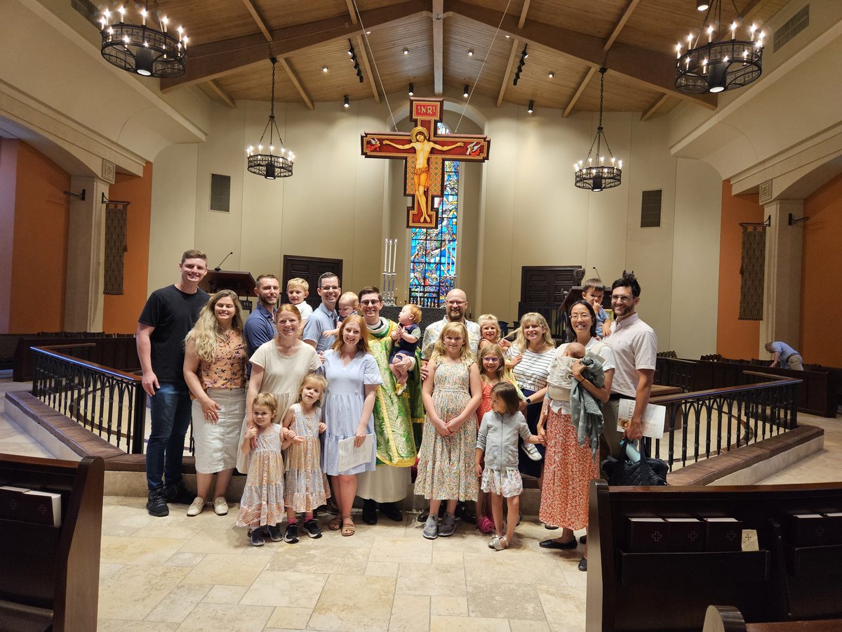 RuralLutheran's tweet image. What a terrific joy and surprise to have a mini Concordia Seminary St. Louis reunion at St. John Lutheran in Wheaton, IL this morning!