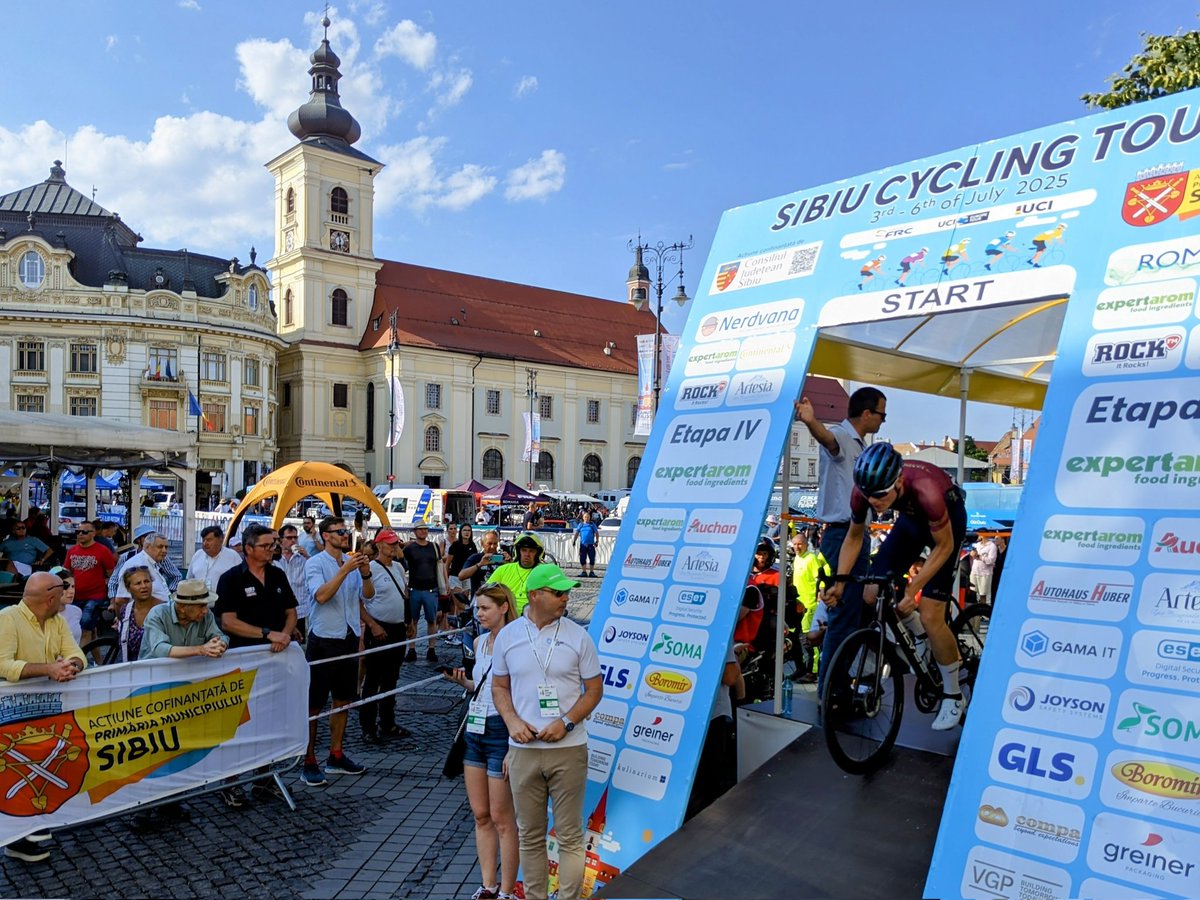 With Roy Duijvesteijn off the ramp, the #SibiuTour stage 4 time trial is underway. You can follow it live here: youtube.com/watch?v=cg4yuT…
