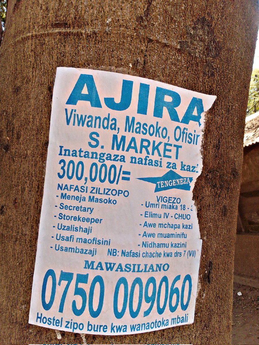 Kabla ya kuelekea uchaguzi mkuu mwezi October jobless tayari tumekumbukwa huku.

Wajinga Kila siku wanazaliwa ,wanakua ,wanaishi na badae  Hufariki.

Huu mzunguko hauna Ukomo.