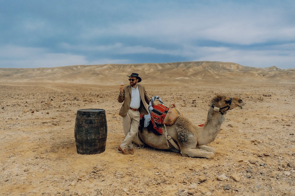 M&H Distillery (@mh_distillery) on Twitter photo Some distillers take notes in the lab, ours does it on a camel.
The new Apex Terroir movie is almost here, stay tuned this week!
.
.
.
Pic by Yoav Erteschik Some distillers take notes in the lab, ours does it on a camel.
The new Apex Terroir movie is almost here, stay tuned this week!
.
.
.
Pic by Yoav Erteschik