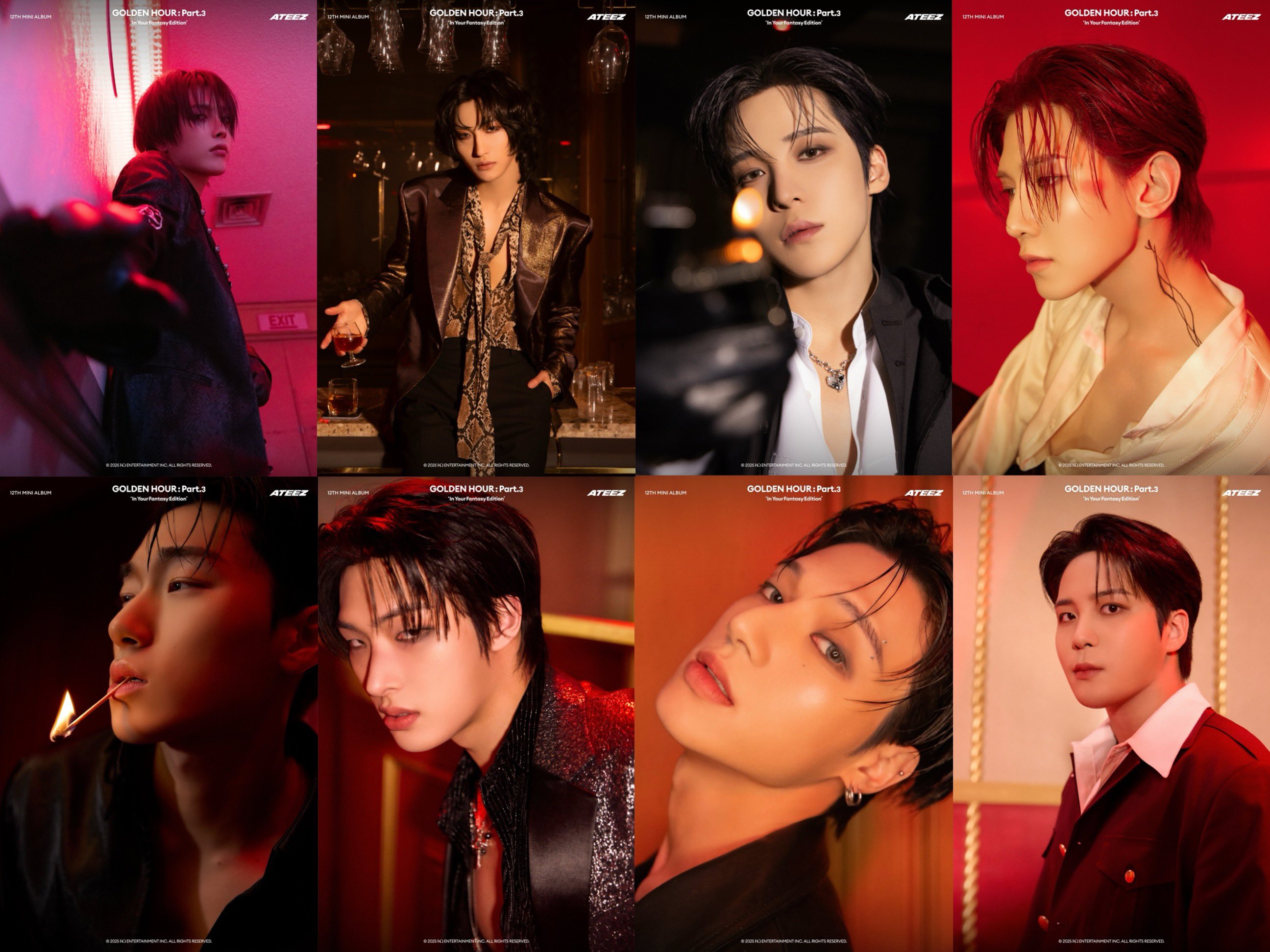 ATEEZ ホンジュン GH3 lN YOUR FANTASY edition 📷] ATEEZ(에이티즈) GOLDEN HOUR : Part.3 'In Your Fantasy
