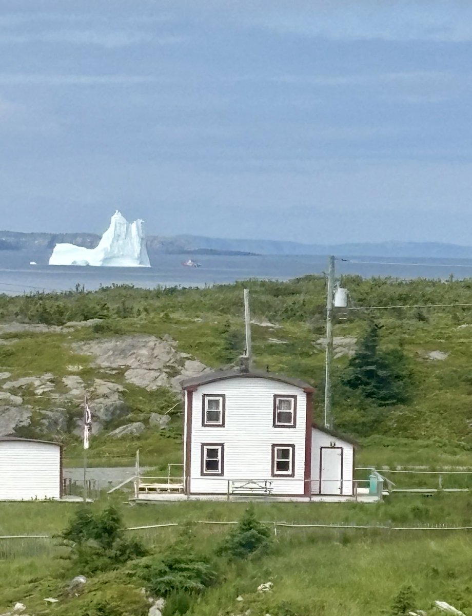 If you’re looking, there’s a beauty of a berg just off Change Islands. Photo taken July 6 th