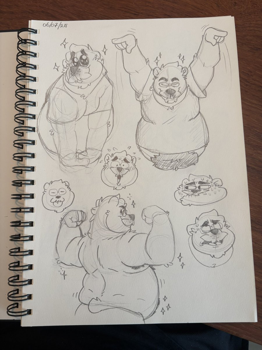 Paperpainter's tweet image. Warmup sketches. Wanted to try some traditional media again! Second pic is some irl outfit stuffs