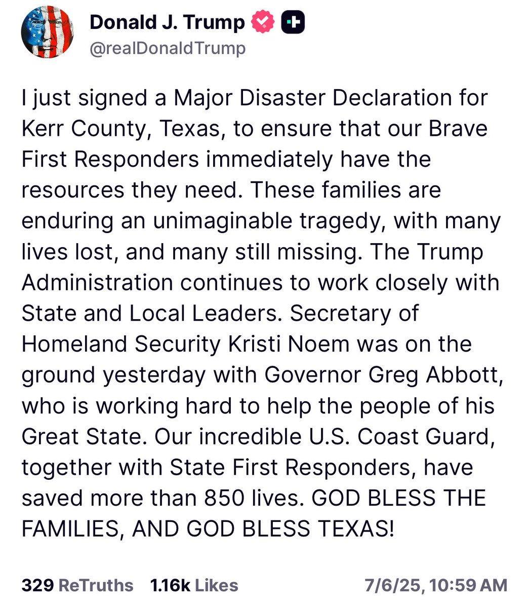 President Trump on Texas