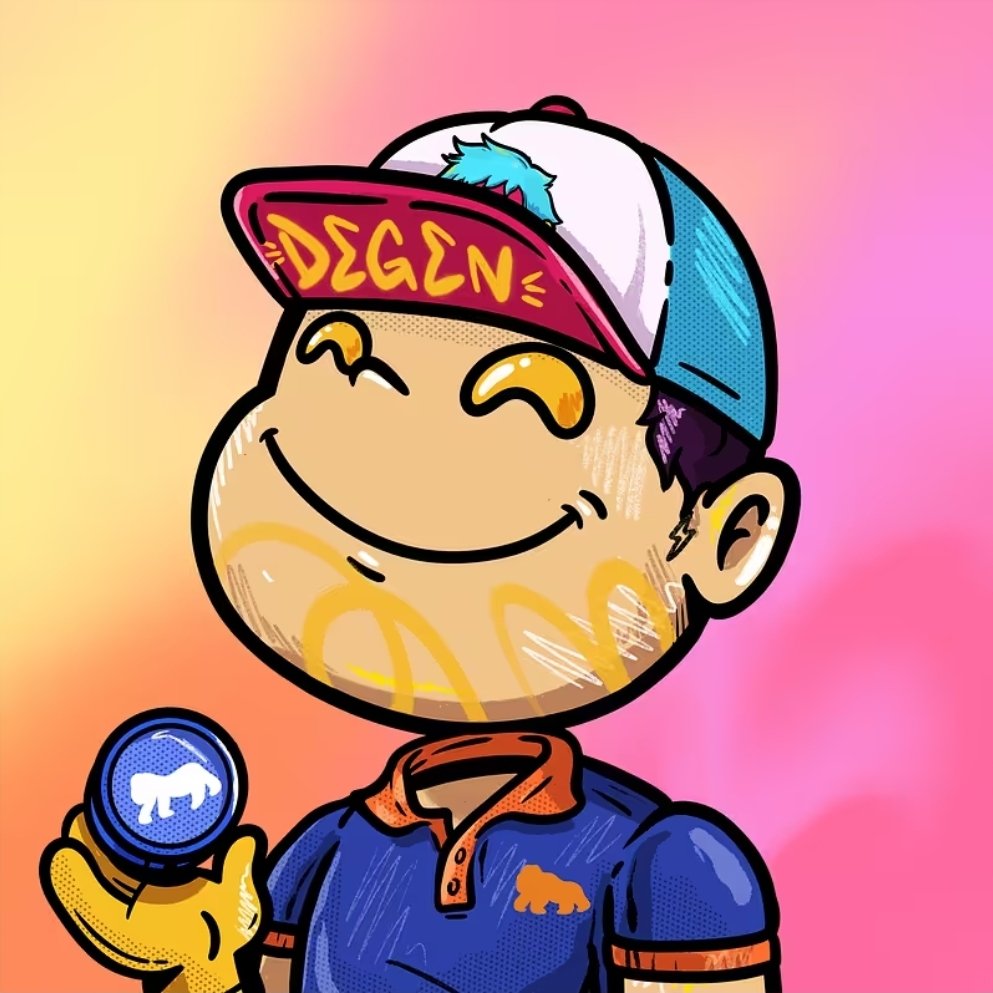 Gm Web3 ☕️🫡

This weekend continues being awesome! 

Received my personalized <a href="/Degenft_io/">DEGEN NFT</a> shirt from <a href="/boringmerch/">Boring Merch 🍌</a> along with some snacks &amp; dope stickers!

Can't fuckin wait to rock this badboy soon!

Love the lone Degen emblem on the chest!

So....are you even a <a href="/Degenft_io/">DEGEN NFT</a> if
