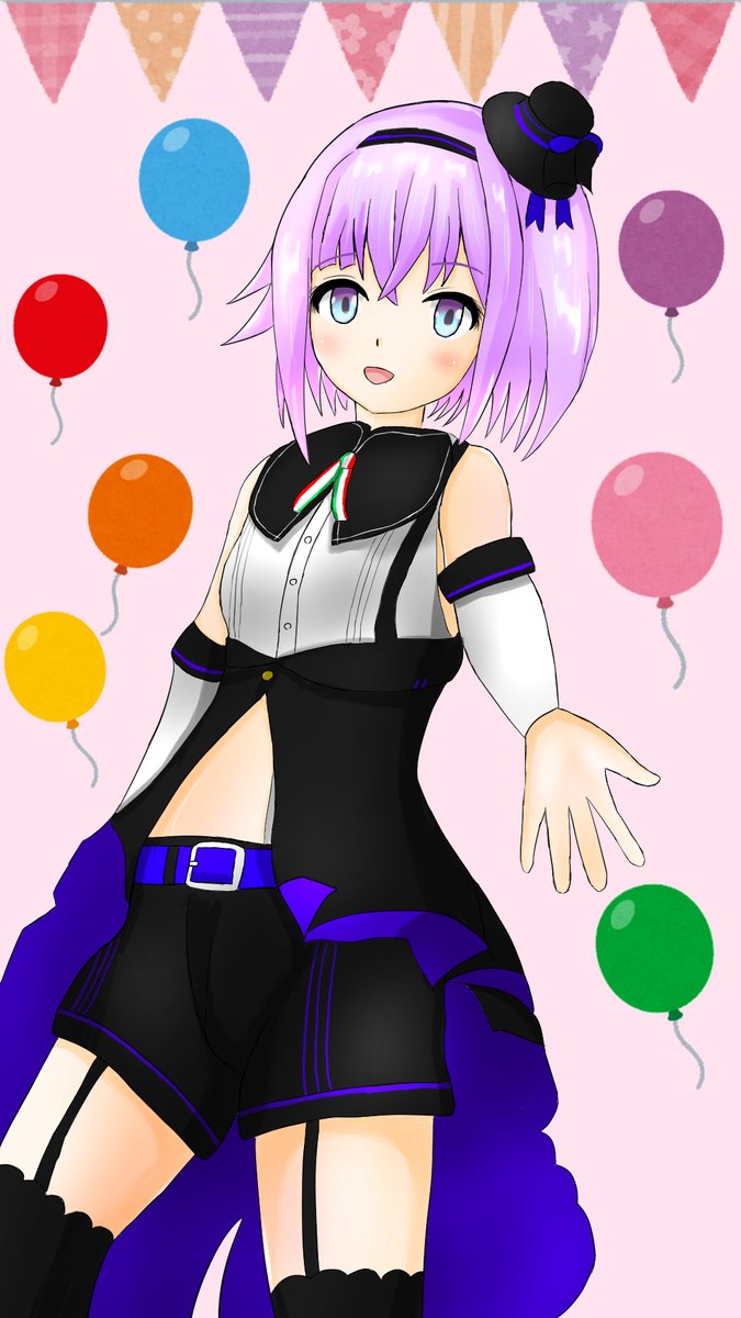 「お誕生日おめでとうございます! 今年もお祝いできること大変嬉しく思います!これか」|辻 氏/ぬめごん🐬🌌🐑🐴💘のイラスト